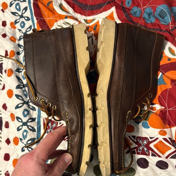 Men's 11.5 Sperry “Made in Maine” Horween leather topsider chukka boots - Picture 7 of 8